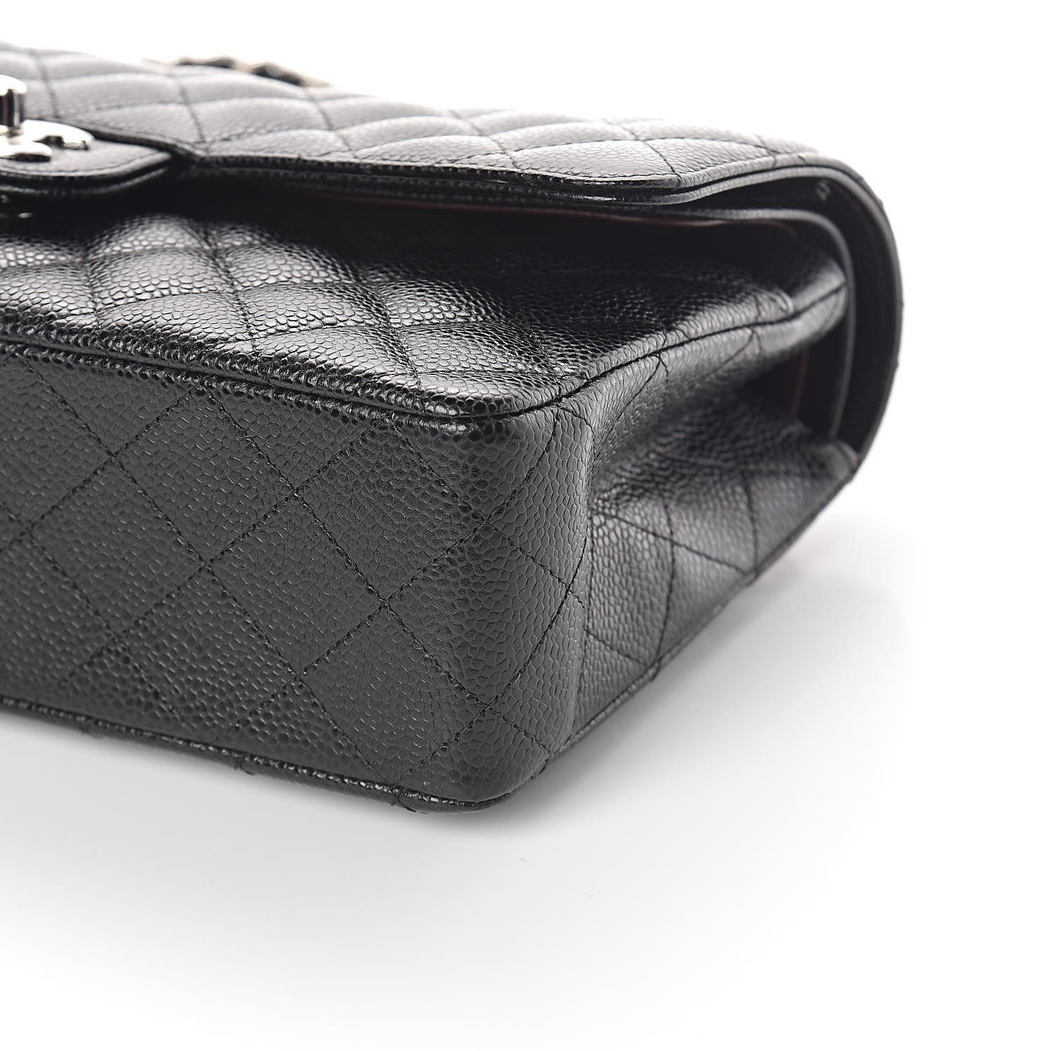 Chanel Caviar Quilted Medium Double Flap Black 9 of 9