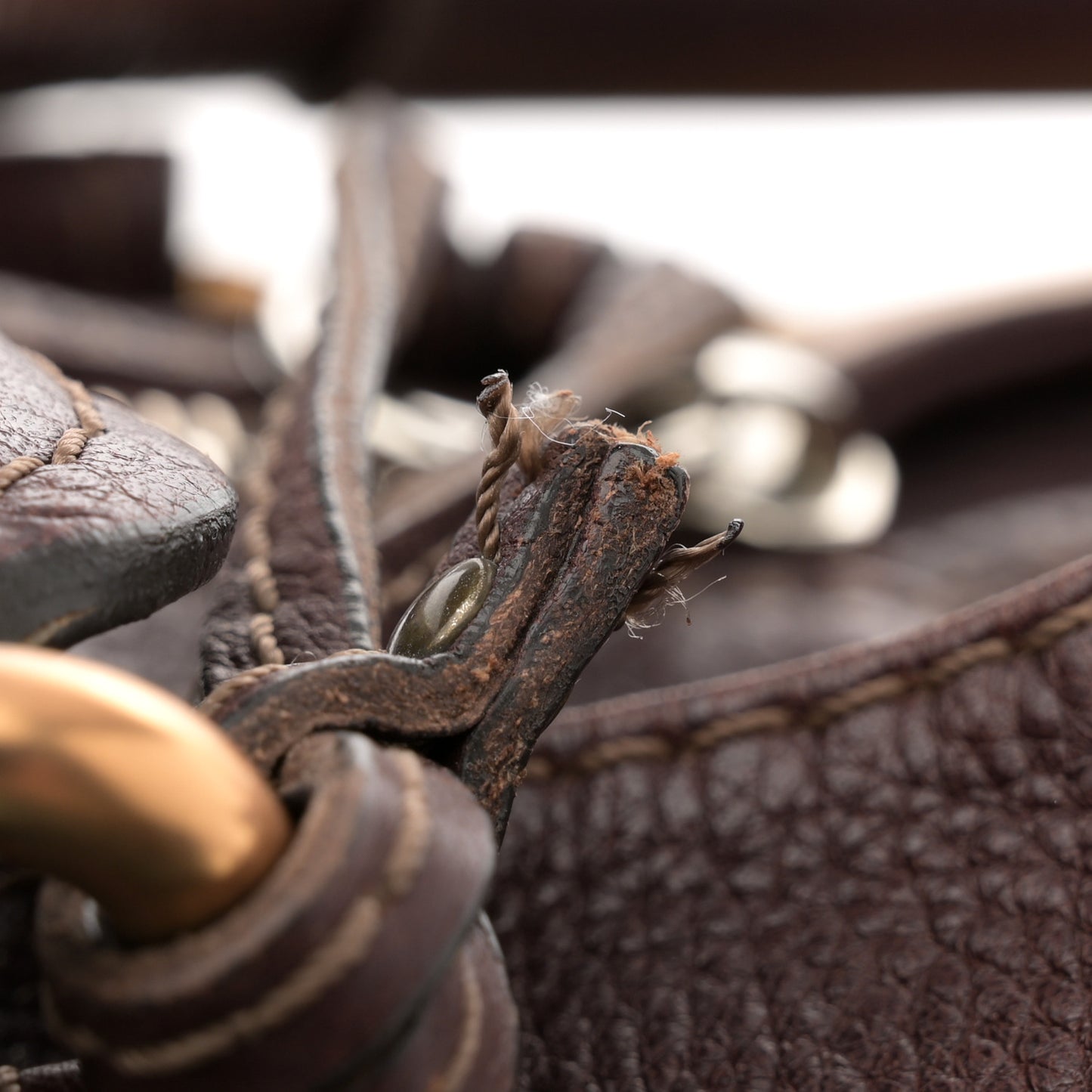Calfskin Medium Paddington Satchel Chocolate