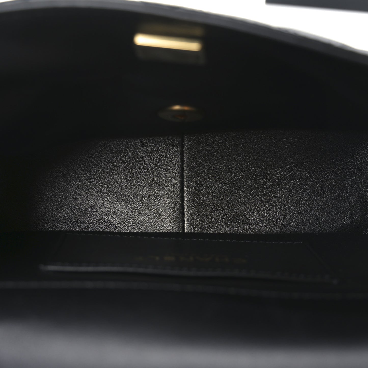 Lambskin Enamel Strass Quilted Mini Paris Monaco Flap Black