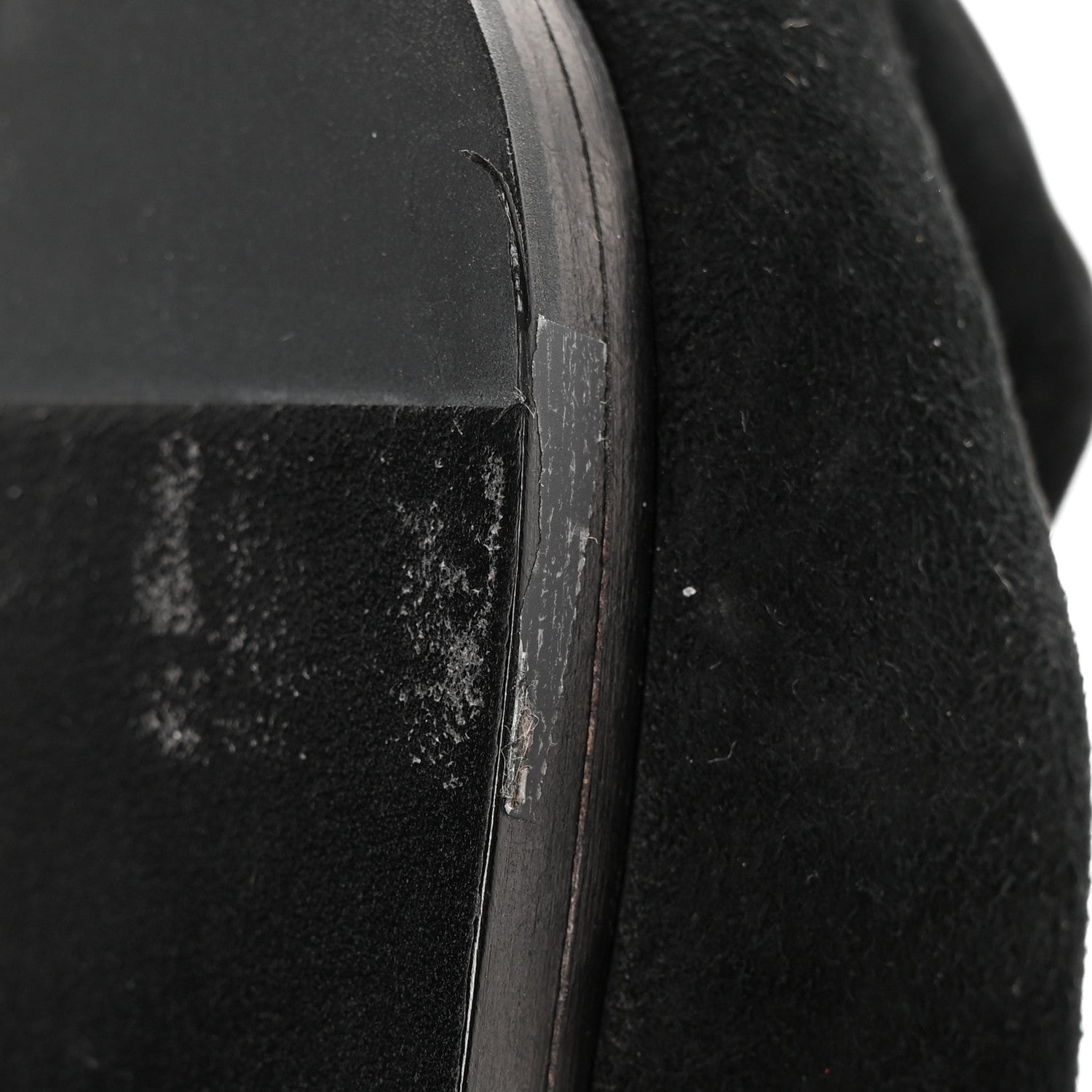 Louis Vuitton Patent Suede Elba Ballerina Flats 37.5 Black 14 of 14