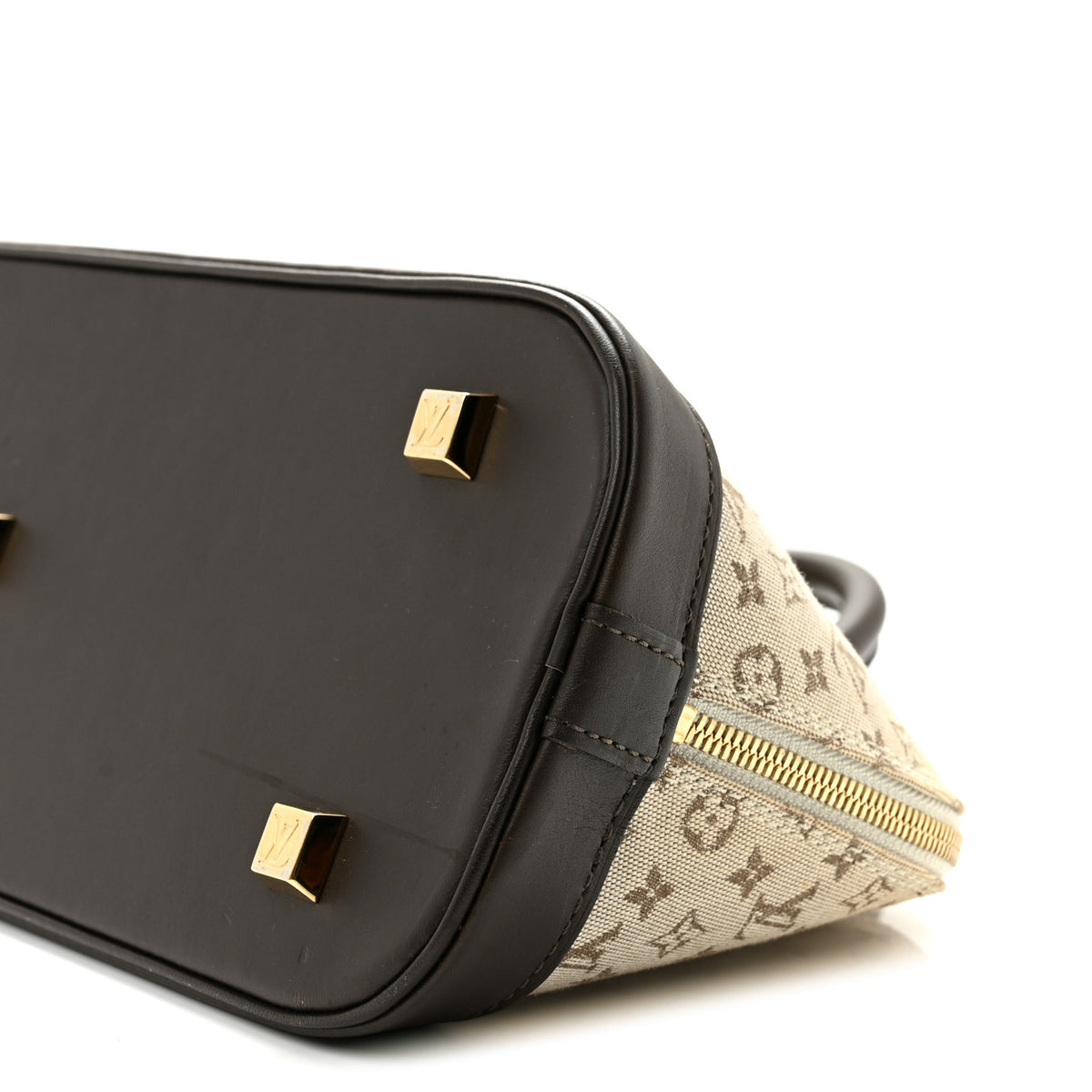 Louis Vuitton Mini Monogram Alma Long Blue 10 of 13