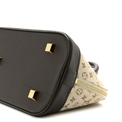 Louis Vuitton Mini Monogram Alma Long Blue 10 of 13