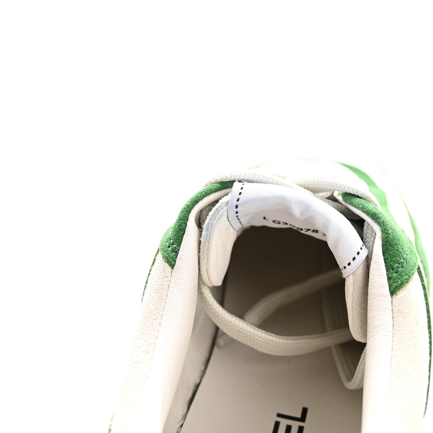 Chanel Suede Kidskin Womens CC Sneakers 39 White Green 11 of 11
