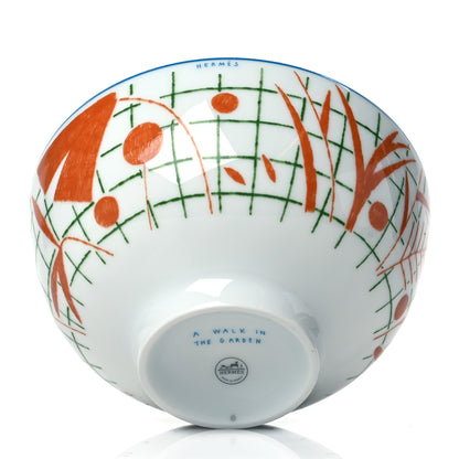 Hermes Porcelain A Walk In The Garden Bowl 3 of 6