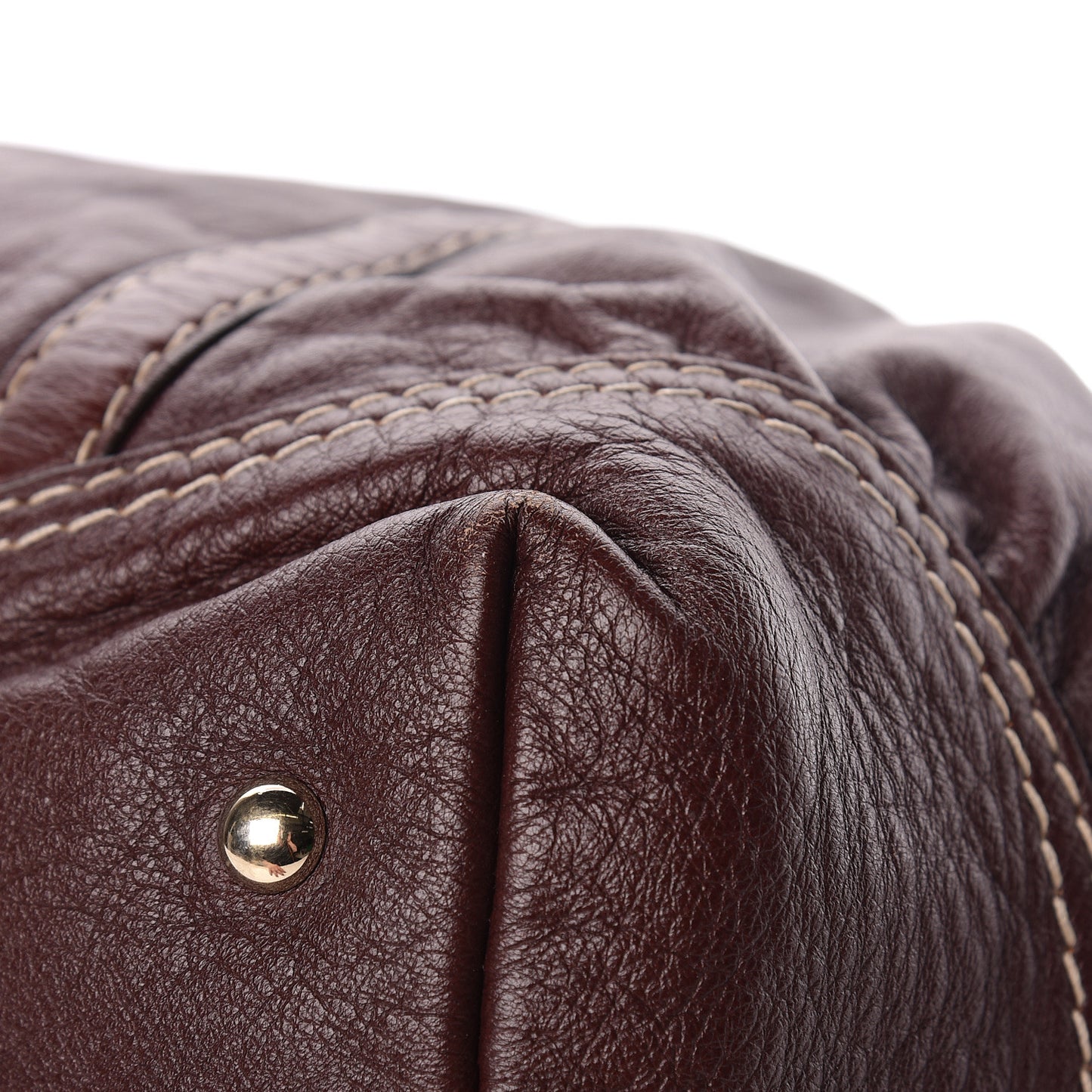 Calfskin Horsebit Medium Nail Boston Brown
