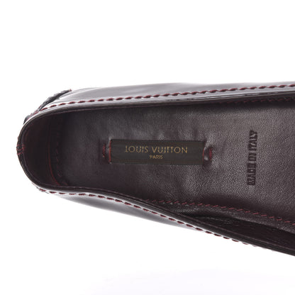 Louis Vuitton Patent Calf Oxford Ballerina Flats 34.5 Amarante 8 of 10