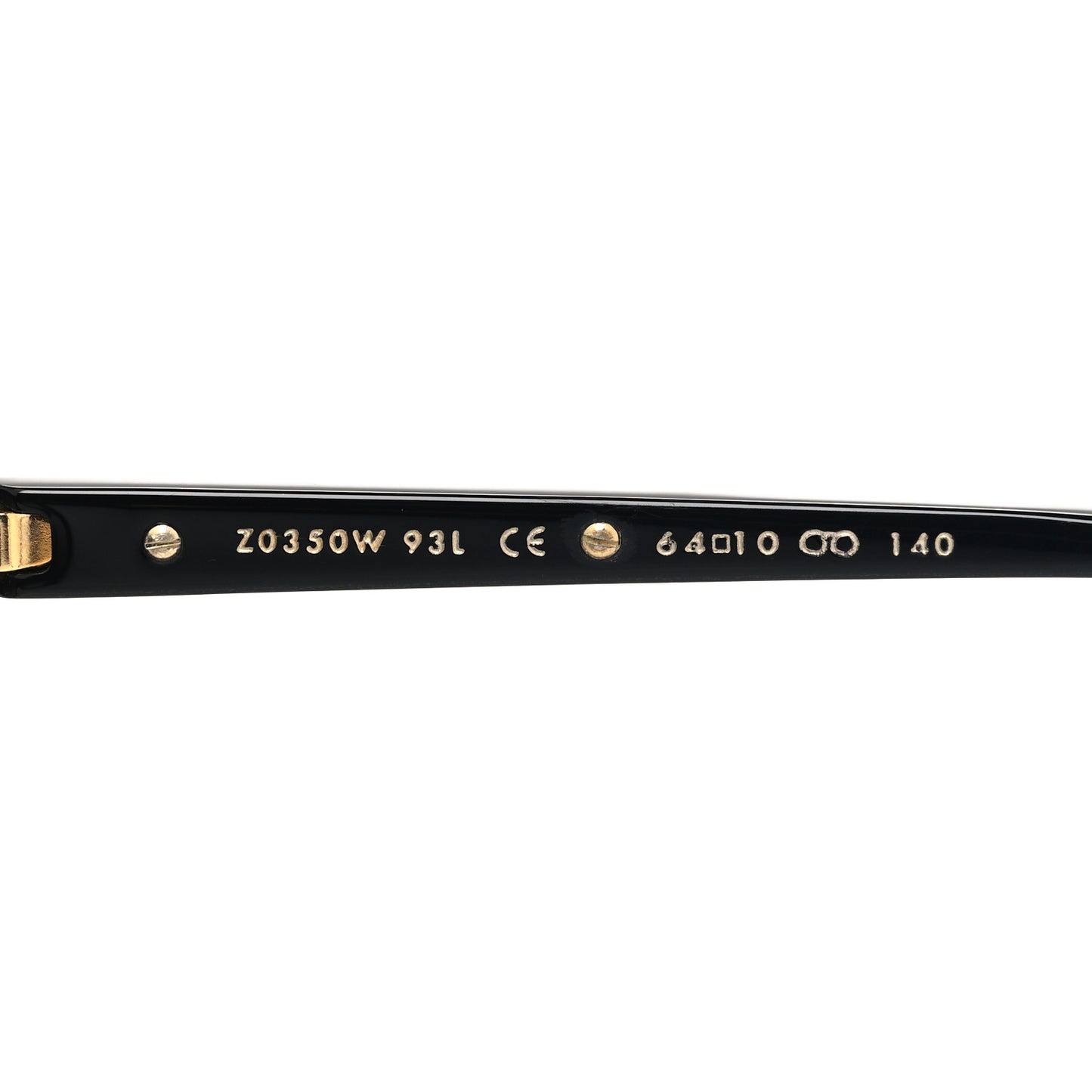 Acetate Evidence Sunglasses Z0350W Black