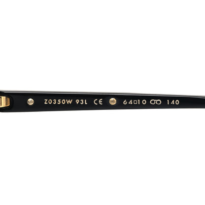 Louis Vuitton Acetate Evidence Sunglasses Z0350W Black 6 of 8