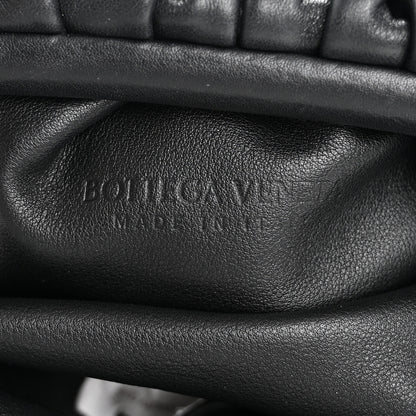 Bottega Veneta Smooth Butter Calf Teen Pouch Black 6 of 13