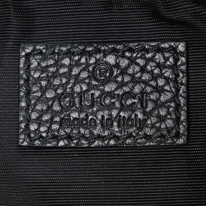Gucci Pebbled Calfskin Super Mini GG Marmont Chain Shoulder Bag Black 6 of 9