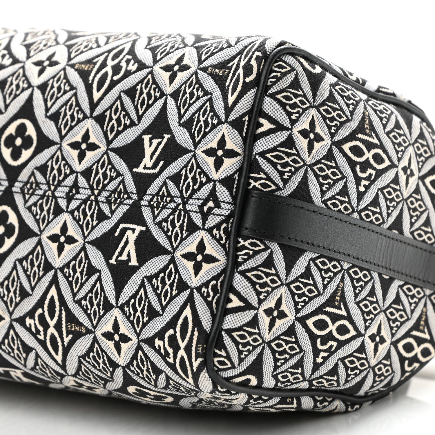 Louis Vuitton Jacquard Since 1854 Speedy Bandouliere 25 Grey 11 of 12