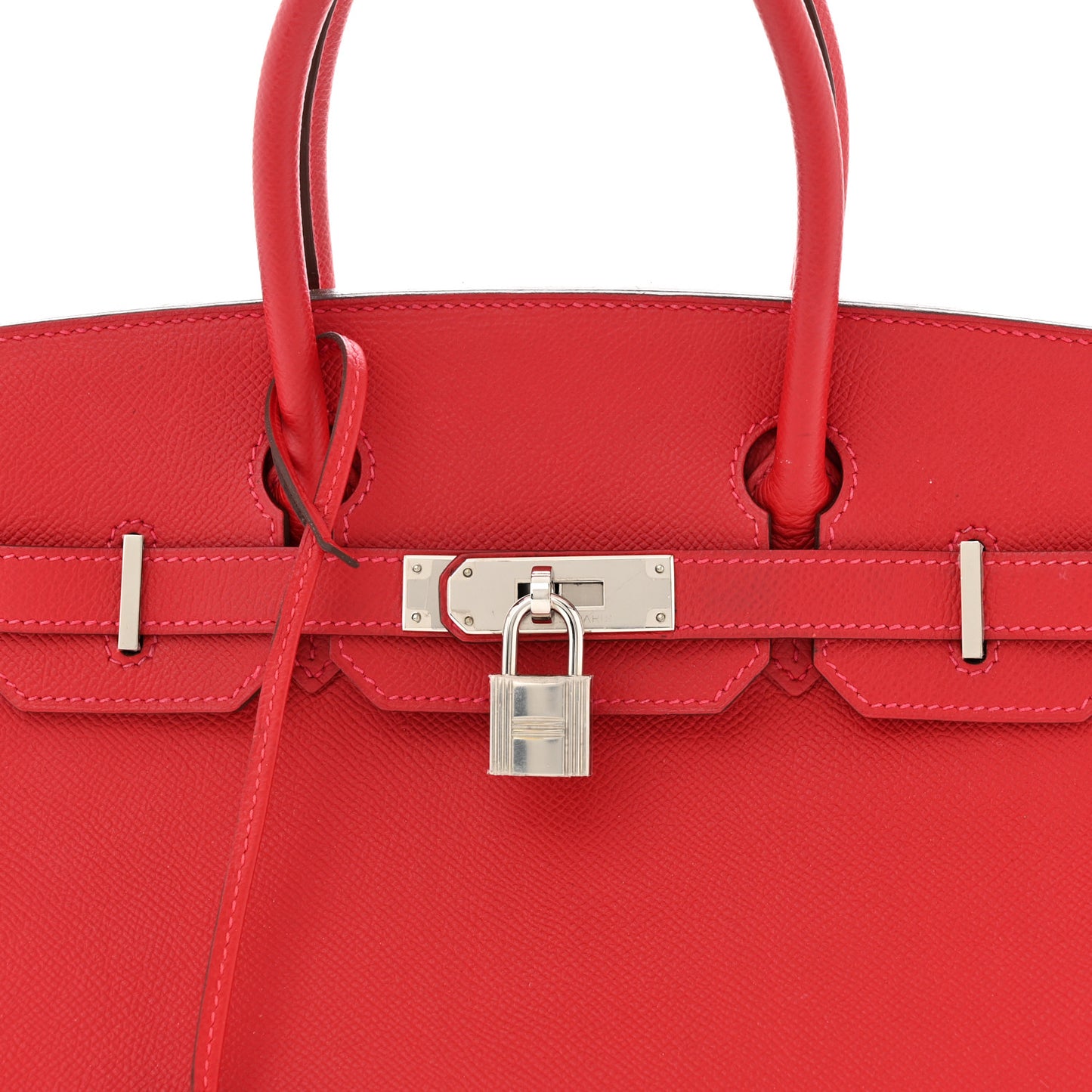 Epsom Birkin 30 Rouge Casaque