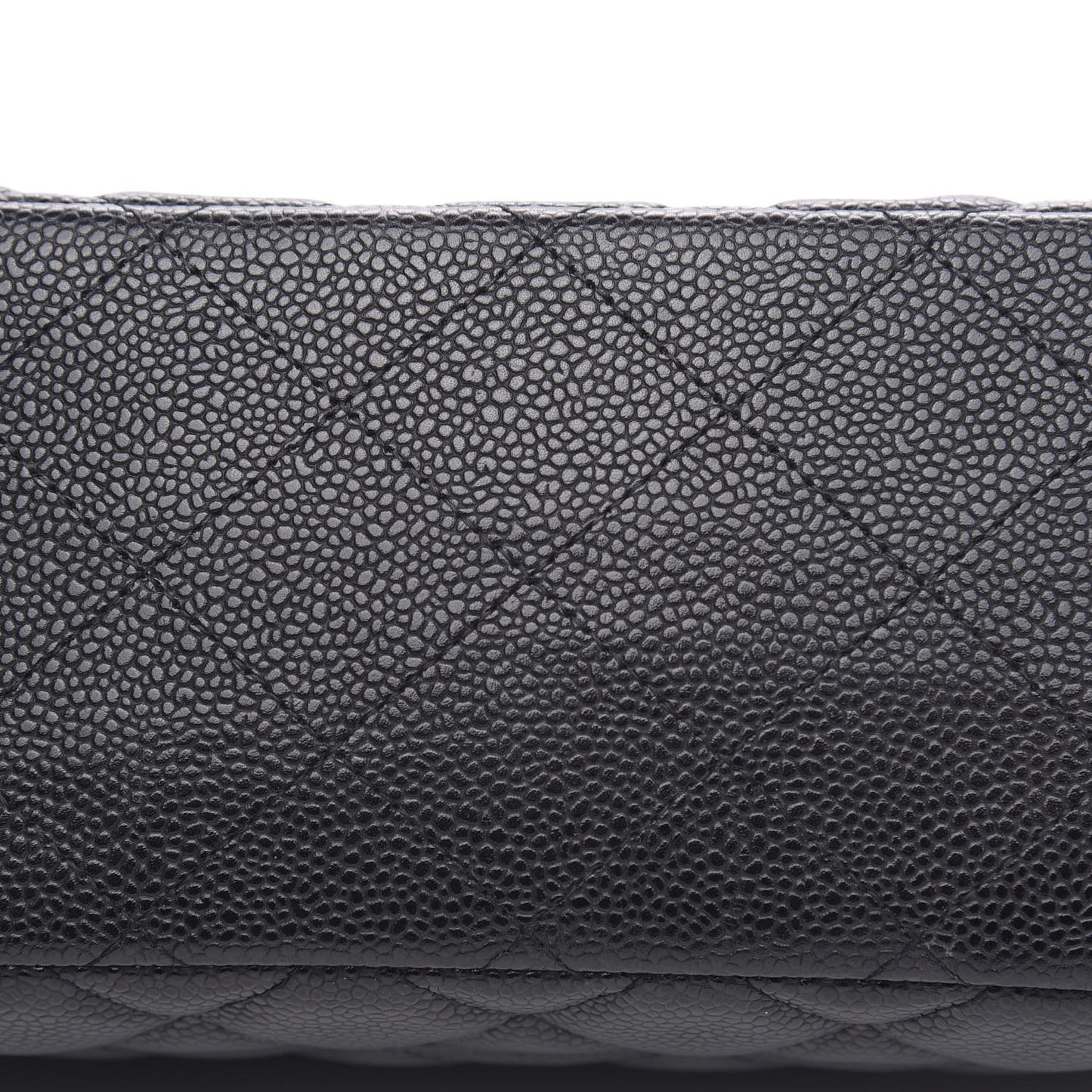 Caviar Quilted Maxi Single Flap Black