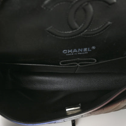 Chanel Calfskin Quilted Ombre Medium Double Flap Black 5 of 9