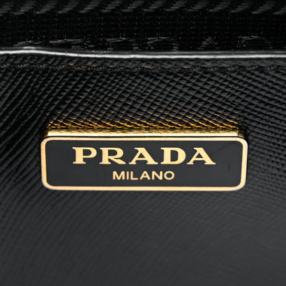 Prada Saffiano Lux Mini Promenade Tote Black 6 of 8