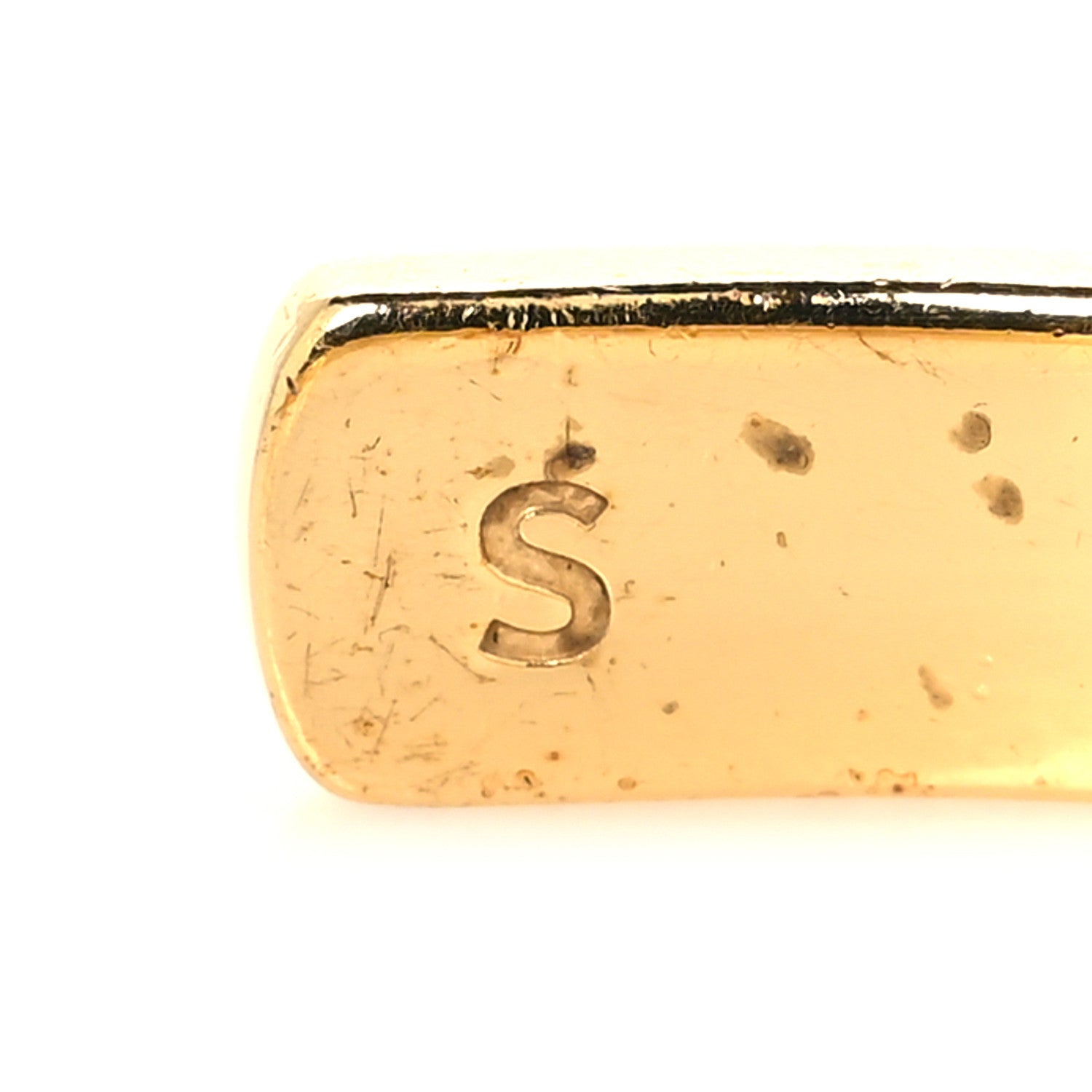 FENDI F IS FENDI ブレスレット　ゴールド S Fendi Metal Crystal F is Fendi Bracelet S Gold 1835031 – FASHIONPHILE