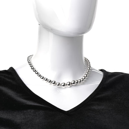 Tiffany Sterling Silver HardWear Graduated Ball Necklace 2 of 5