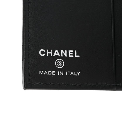 Chanel Calfskin Quilted Card Holder Wallet So Black 6 of 11