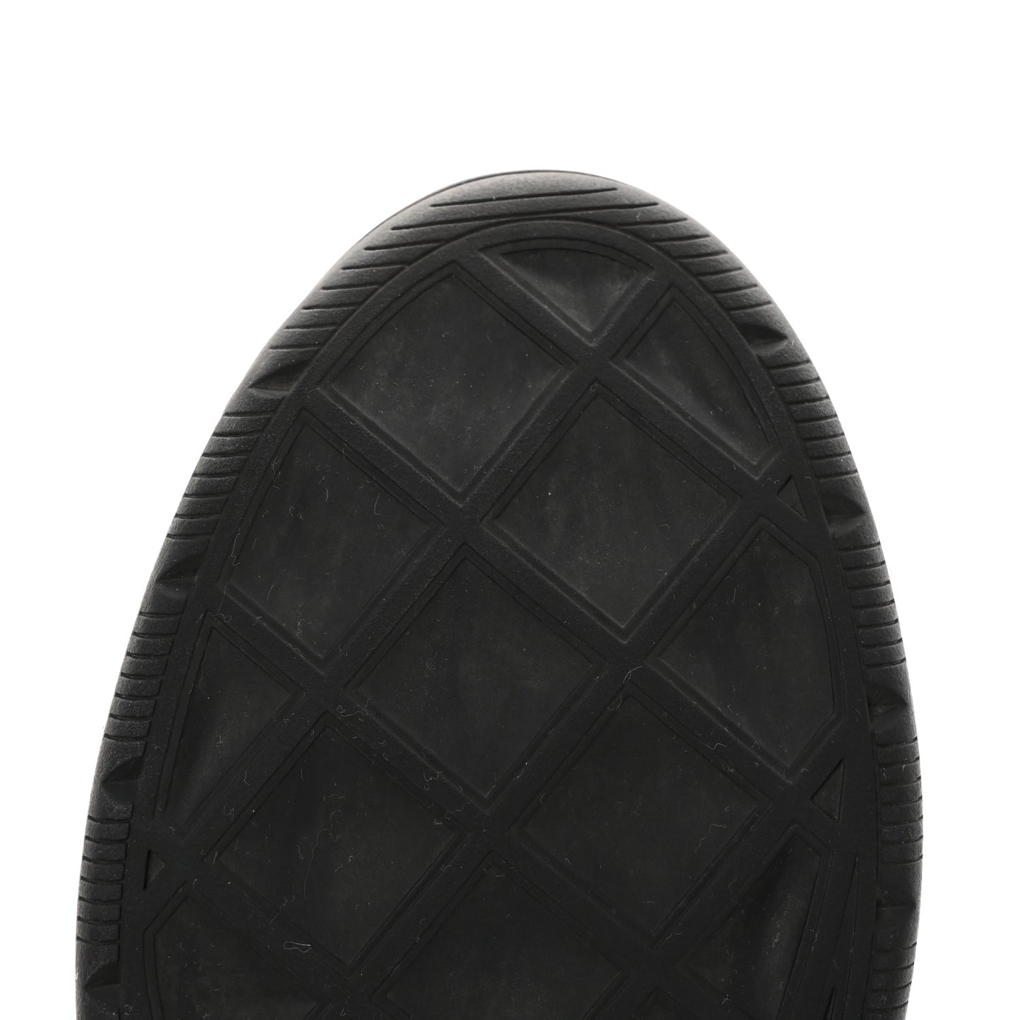 Velvet Calfskin Mixed Fibers CC Sneakers 37.5 Black