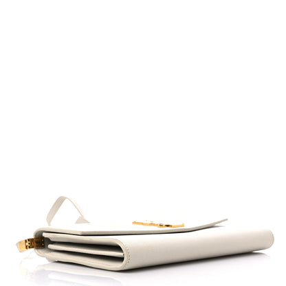 Saint Laurent Grain de Poudre Mini Uptown Crossbody Bag Crema Soft 4 of 12