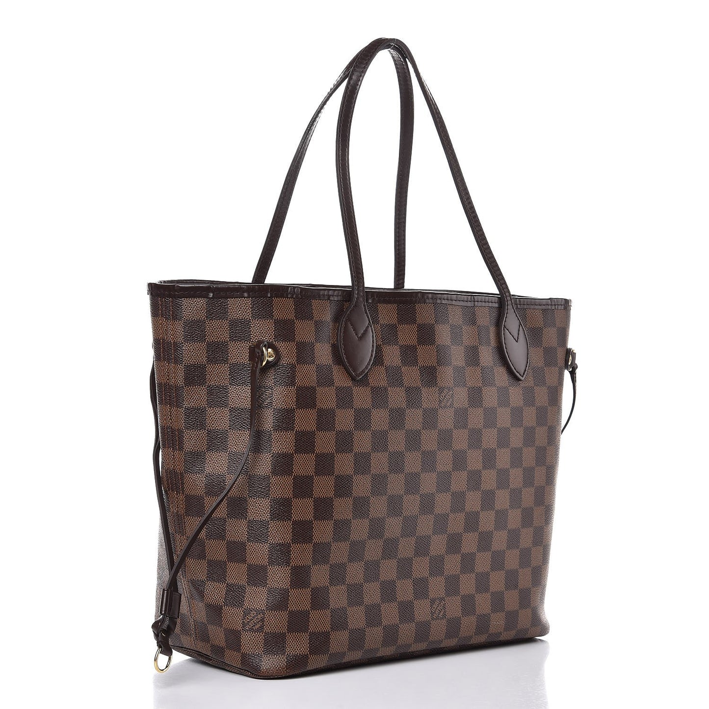 Damier Ebene Neo Neverfull MM Rose Ballerine