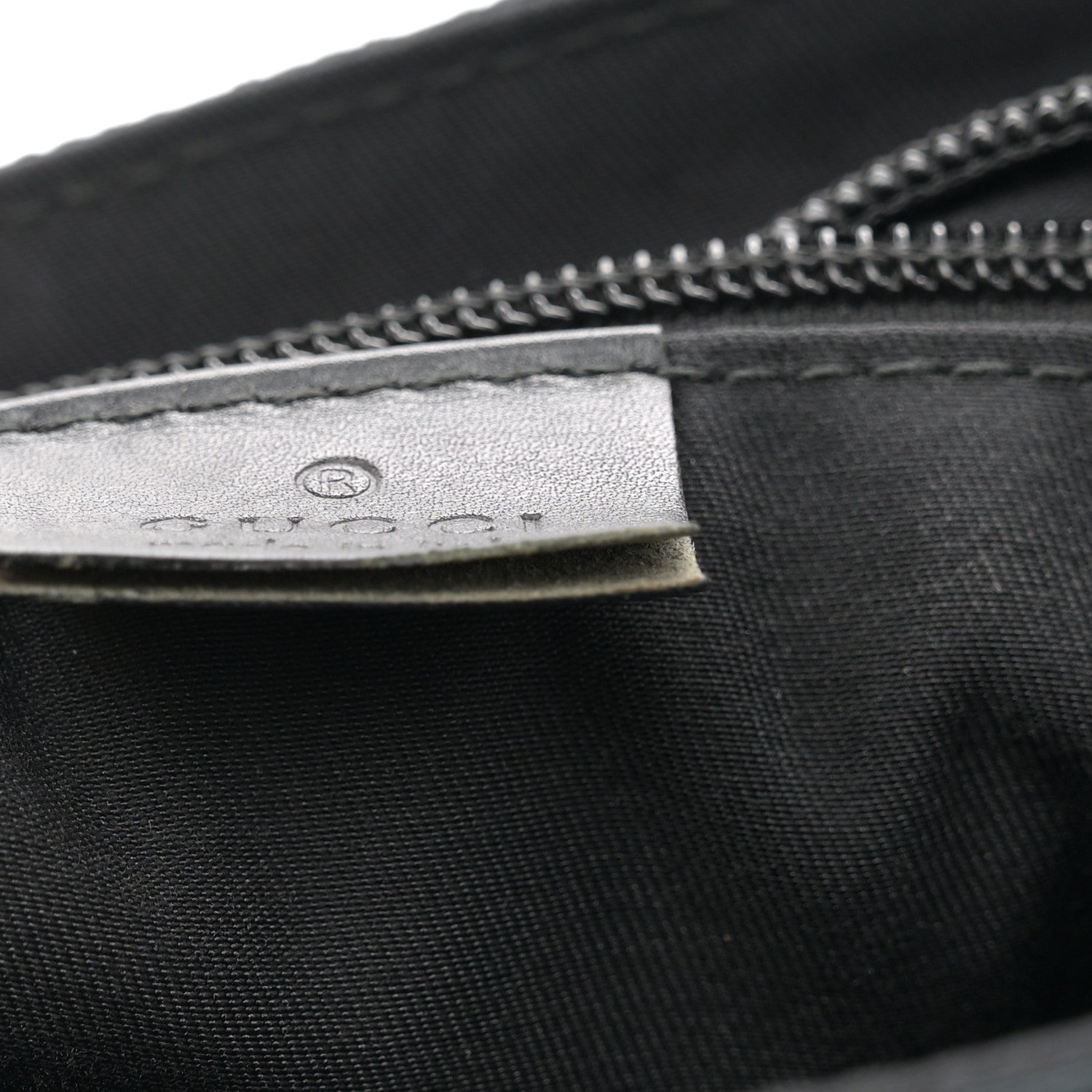 Gucci Monogram Small Double Buckle Flap Messenger Bag Black 11 of 12