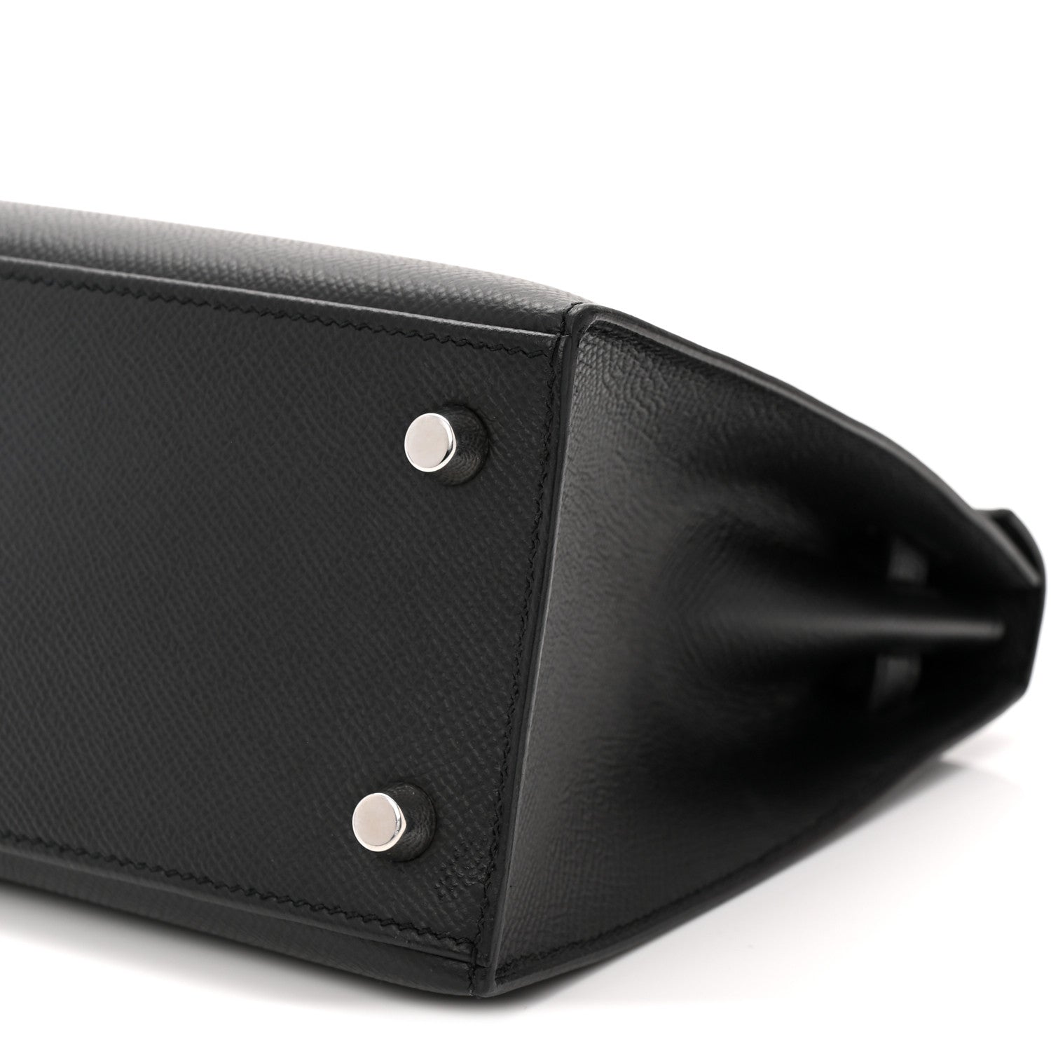 Hermes Epsom Kelly Sellier 25 Black 10 of 11