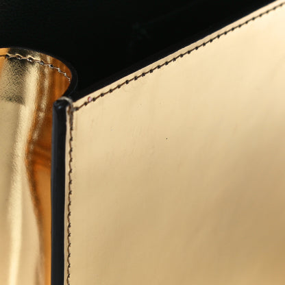 Jimmy Choo Patent Lilia Clutch Bag Gold 16 of 21