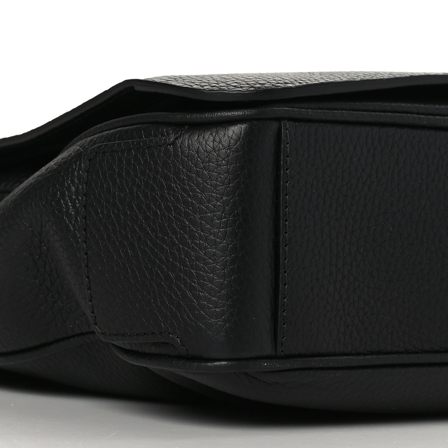 Burberry Calfskin Logo Messenger Black 7 of 8