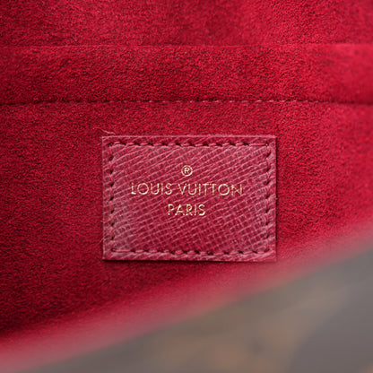 Louis Vuitton Monogram Pochette Felicie Chain Wallet Fuchsia 9 of 12