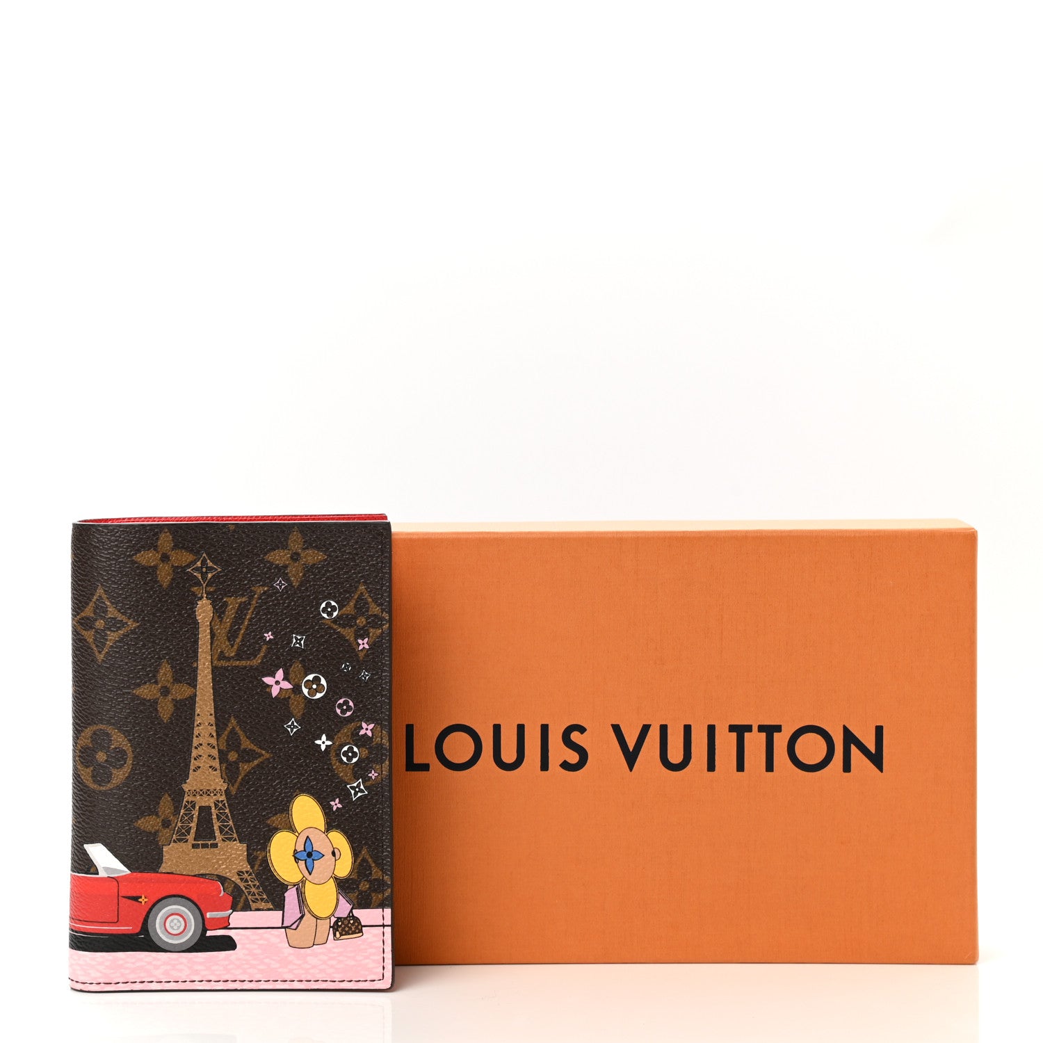 Louis Vuitton Monogram 2019 Christmas Animation Passport Cover Rouge 7 of 7