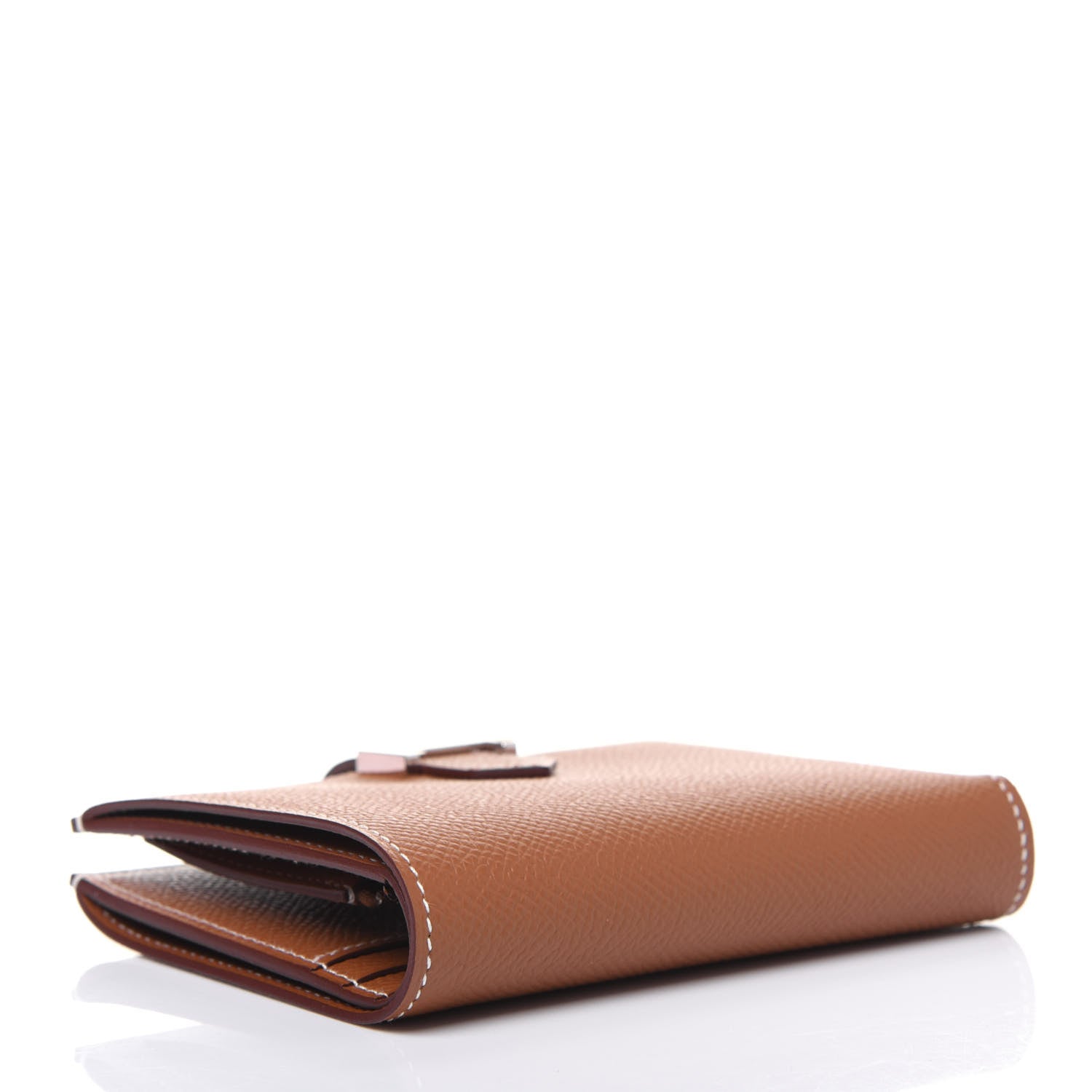 Hermes Epsom Bearn Compact Wallet Gold 4 of 10