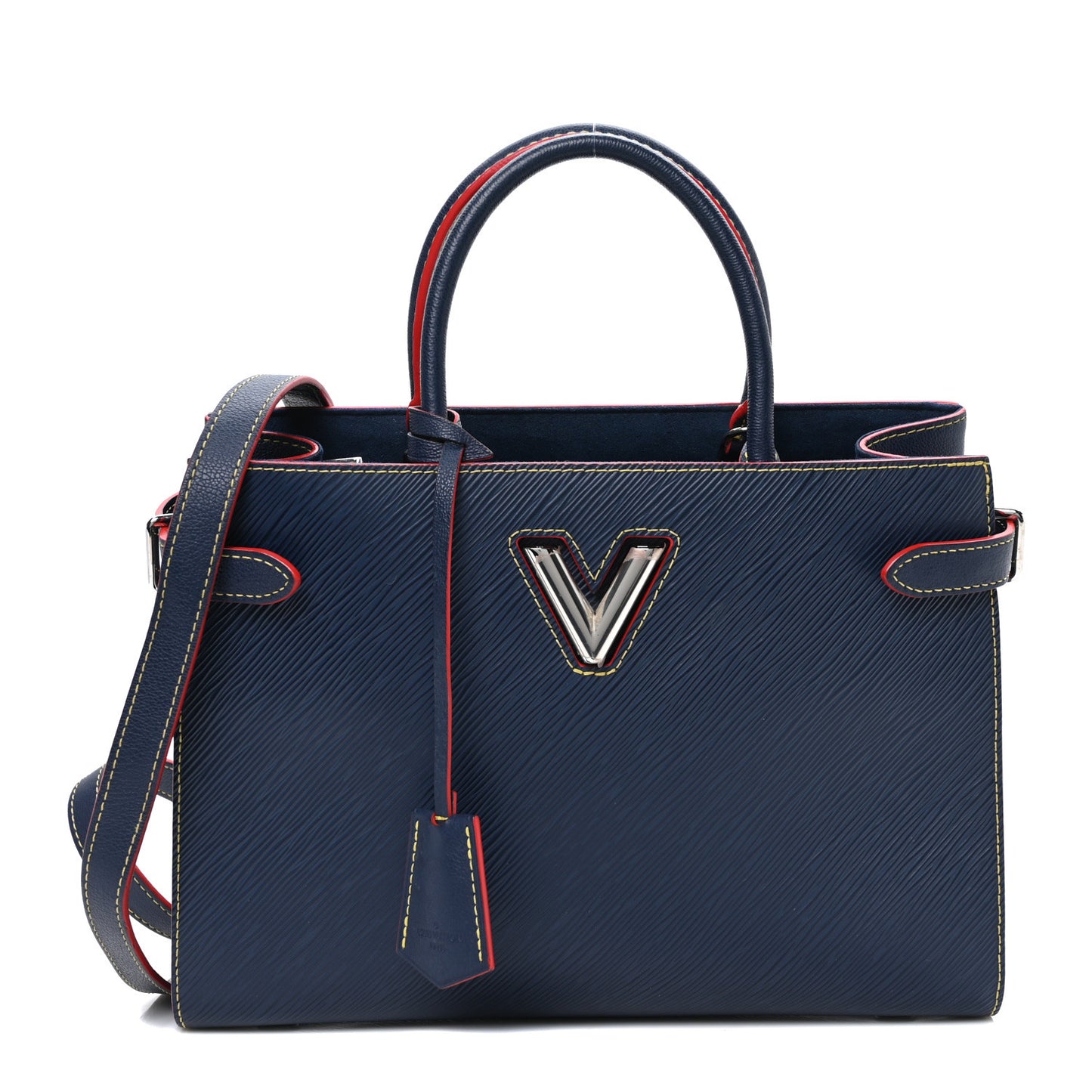 Epi Twist Tote Indigo