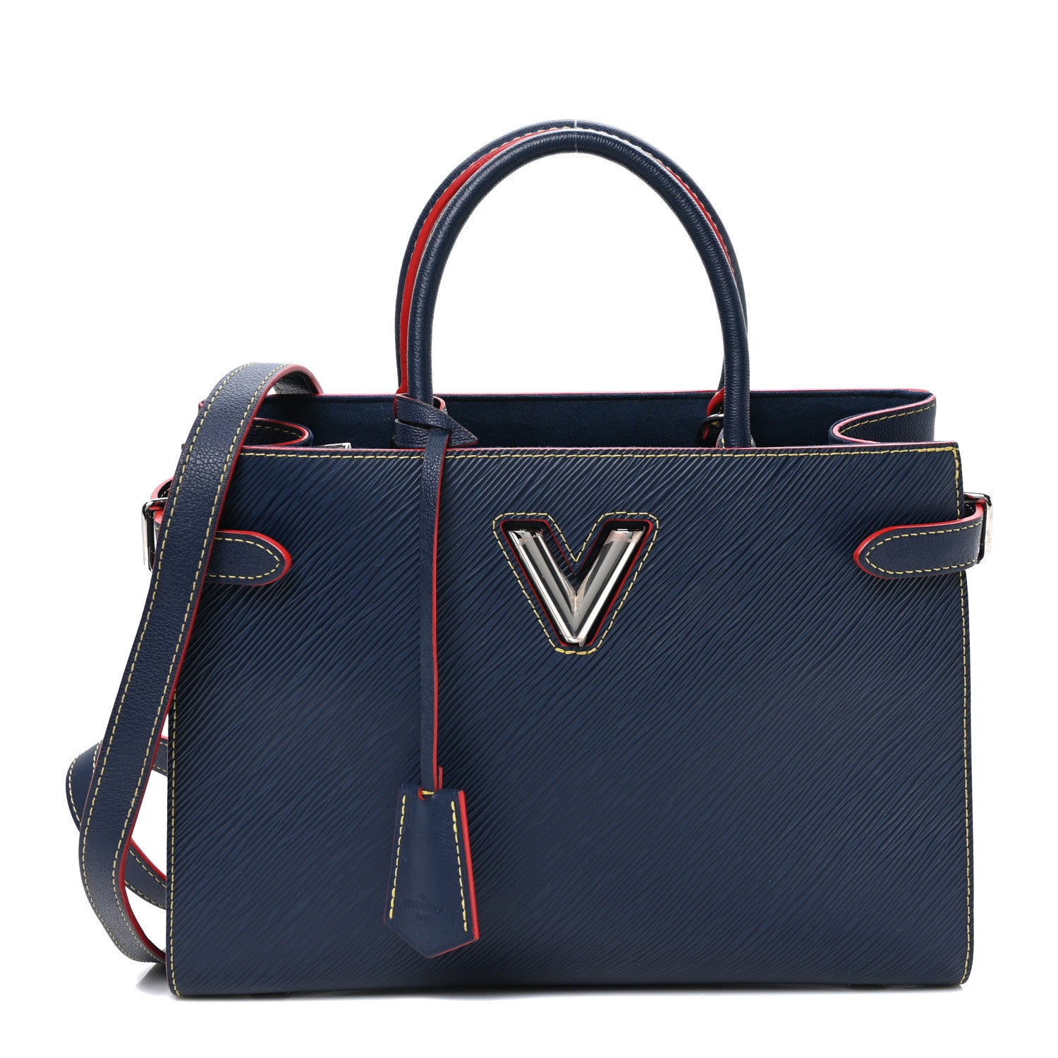 Louis Vuitton Epi Twist Tote Indigo 1 of 9