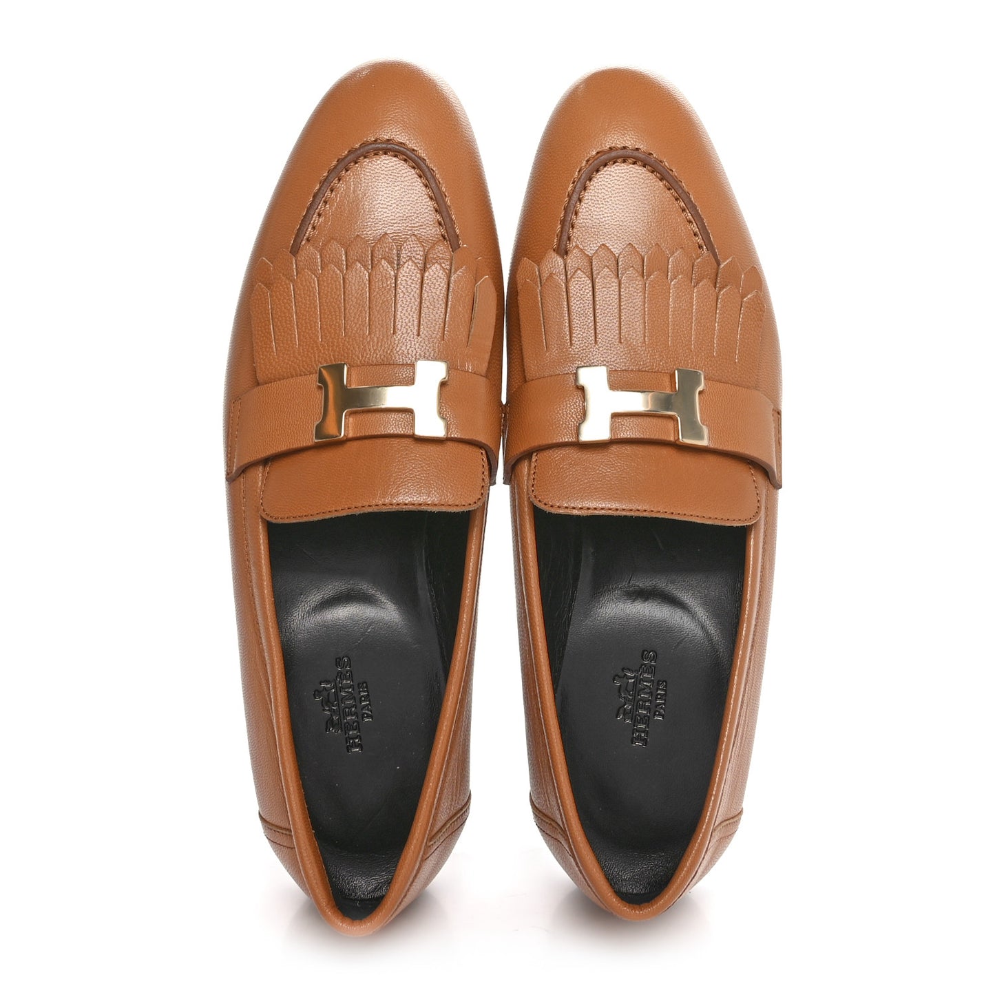 Goatskin Womens Royal Loafers 39 Naturel