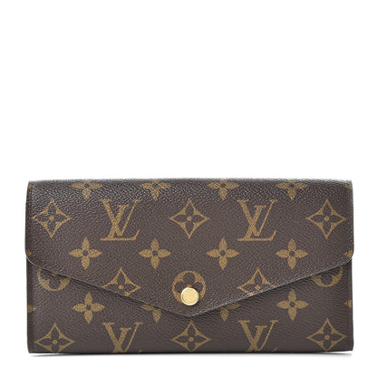 Louis Vuitton Monogram Sarah Wallet NM 1 of 8