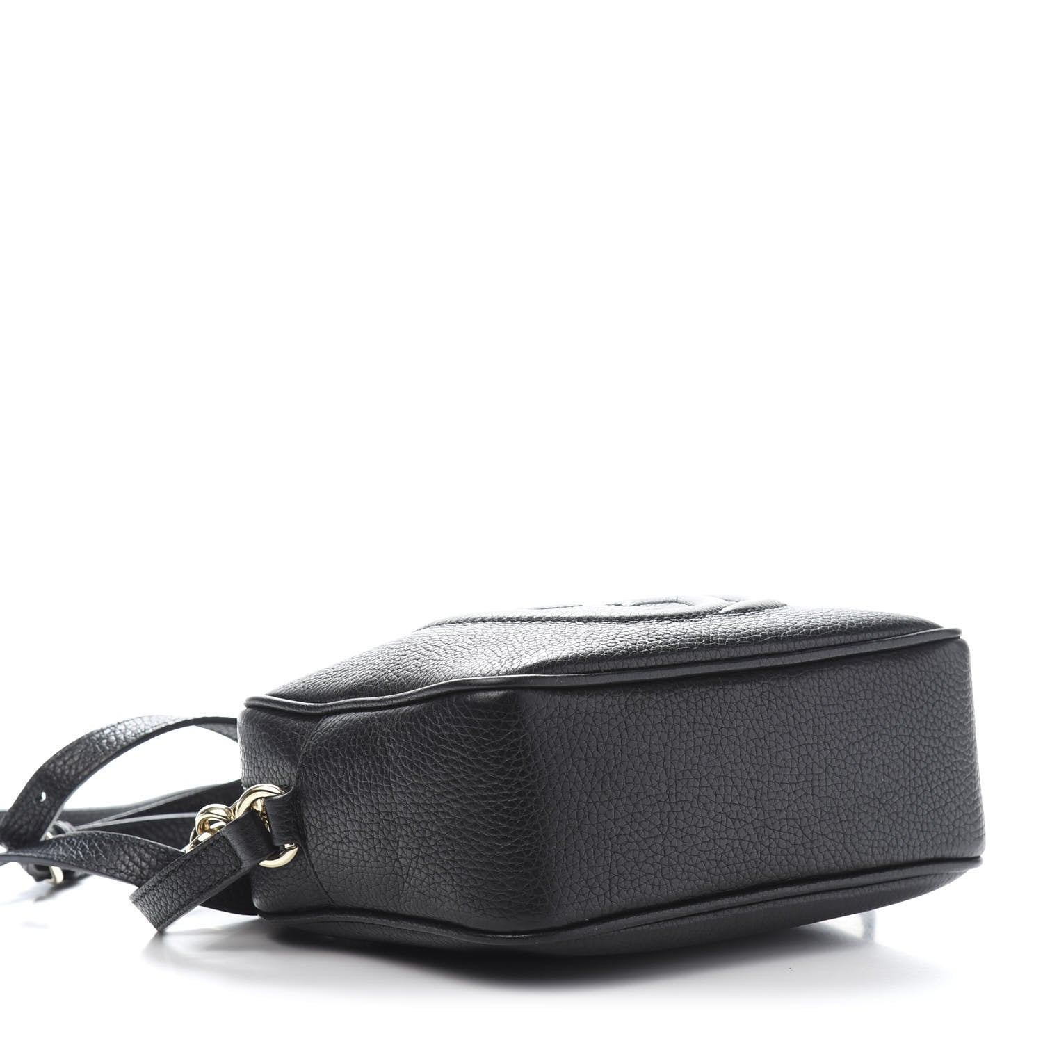 Gucci Pebbled Calfskin Small Soho Disco Bag Black 4 of 12