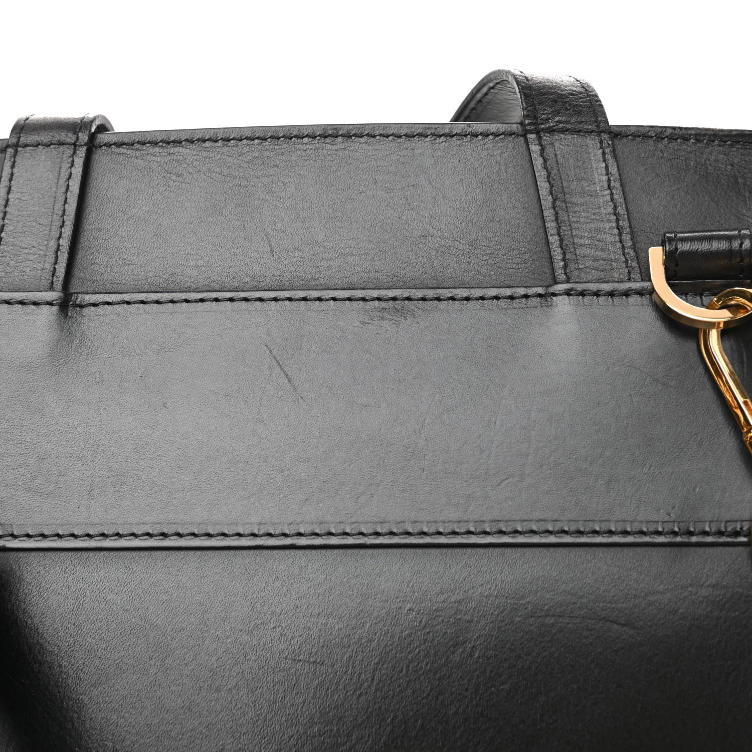 Mansur Gavriel Calfskin Lady Bag Black Flamma 13 of 14