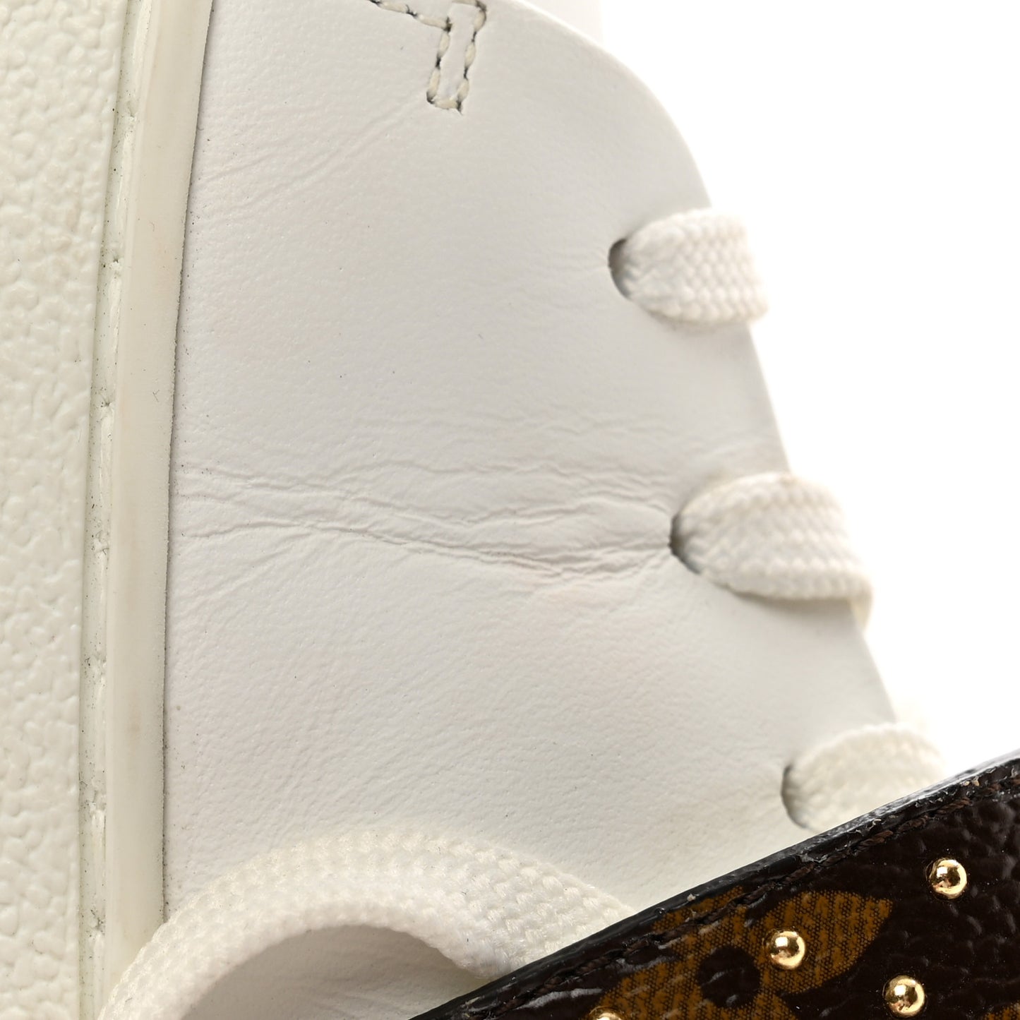 Calfskin Monogram Studded Frontrow Sneaker 38