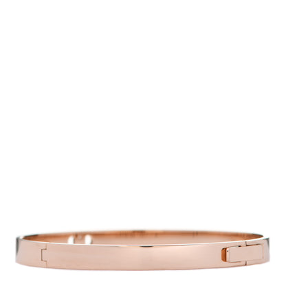 Hermes 18K Rose Gold Diamond PM H D'Ancre Bracelet SH 2 of 4