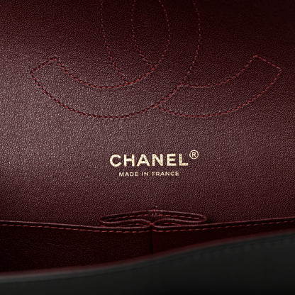 Chanel Lambskin Quilted Jumbo Double Flap Black 6 of 11
