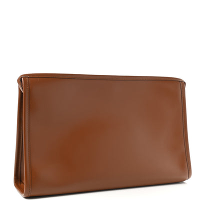 Gucci Plutone Calfskin Cosmetic Pouch Brown 3 of 13