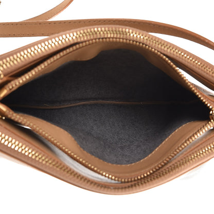 Celine Lambskin Small Trio Crossbody Bag Beige 5 of 8