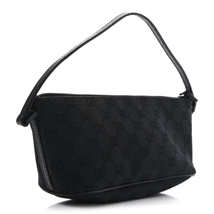 Gucci Monogram Boat Pochette Black 3 of 10