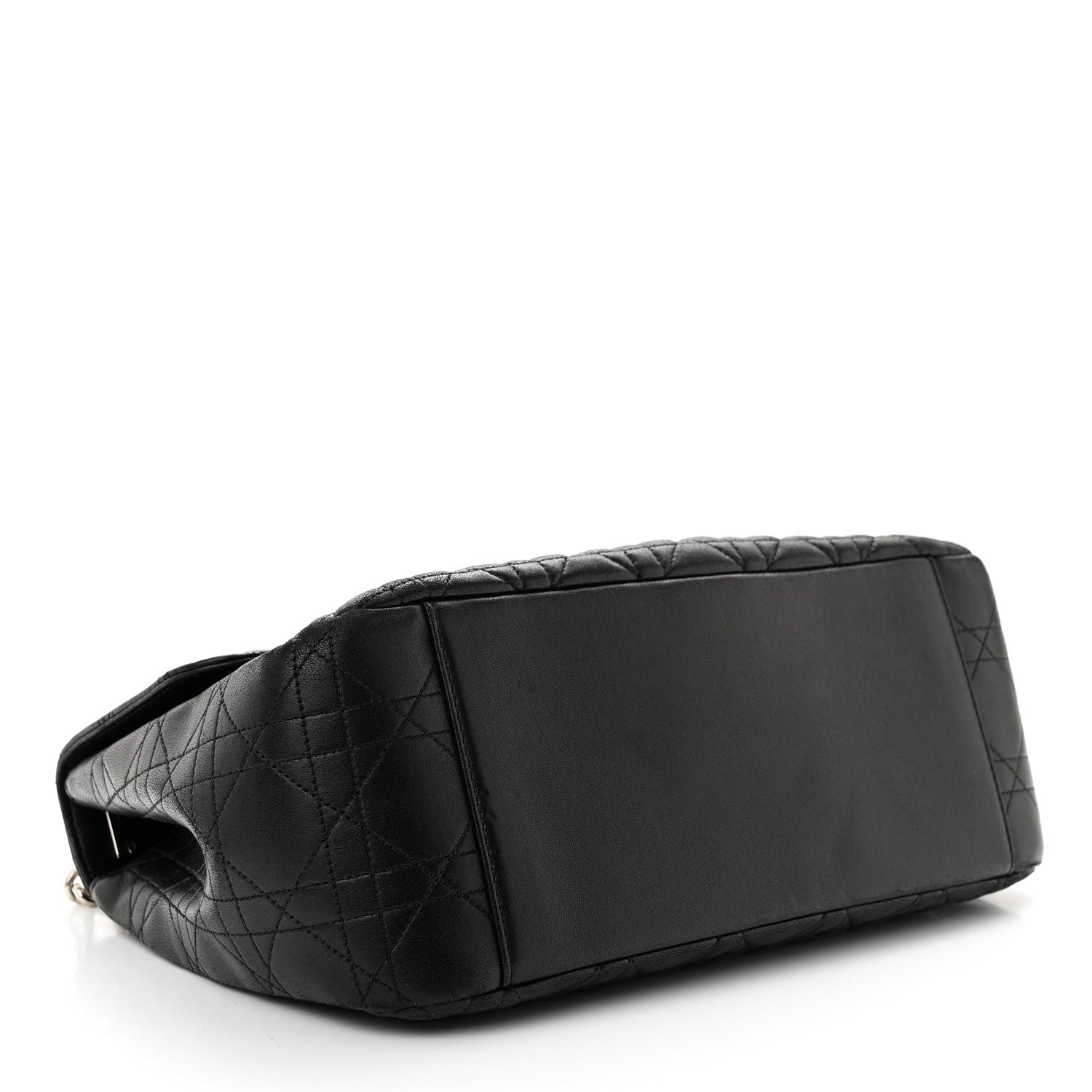 Christian Dior CHRISTIAN DIOR Lambskin Cannage Small Miss Dior Flap Black 4 of 10