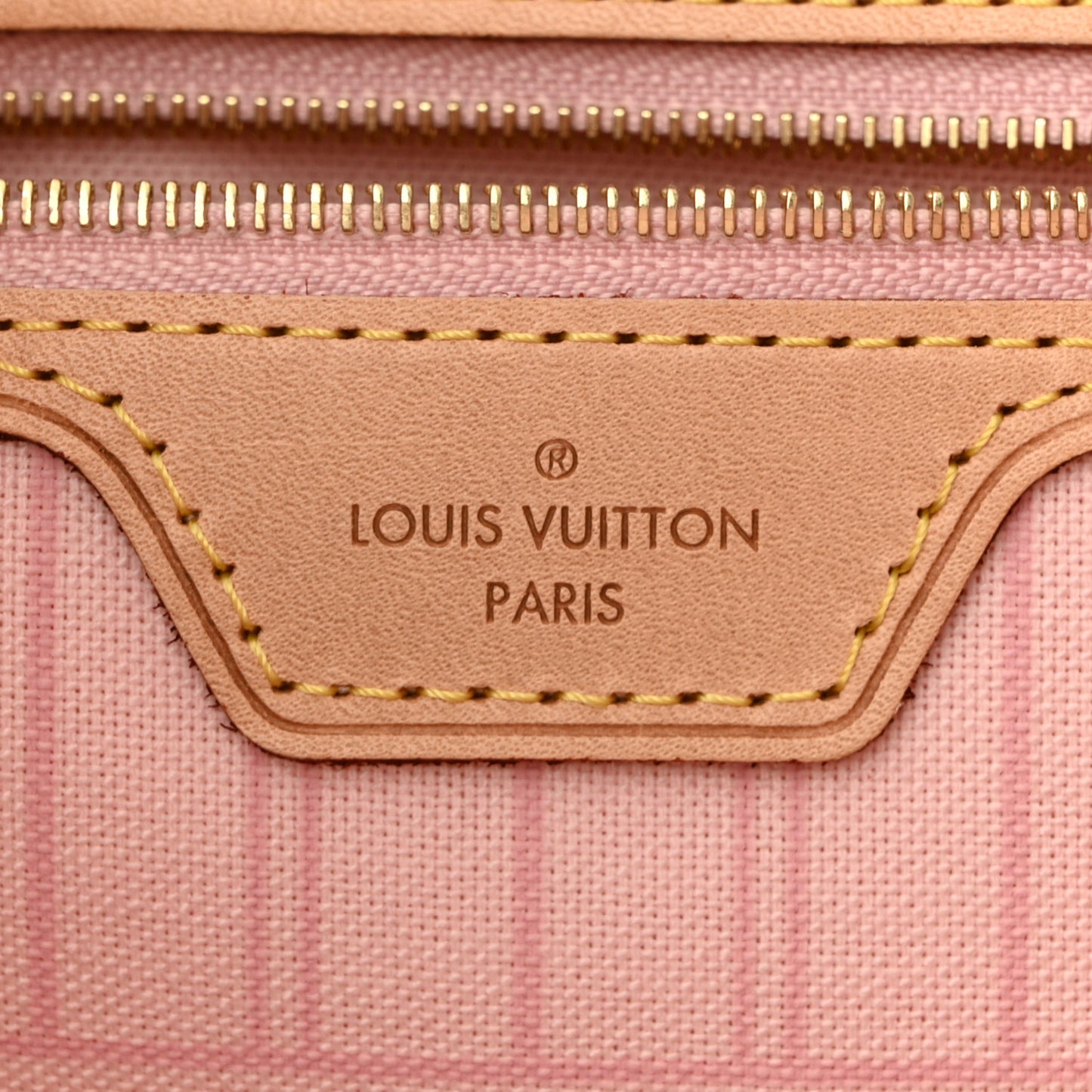 Damier Azur Neo Neverfull MM Rose Ballerine