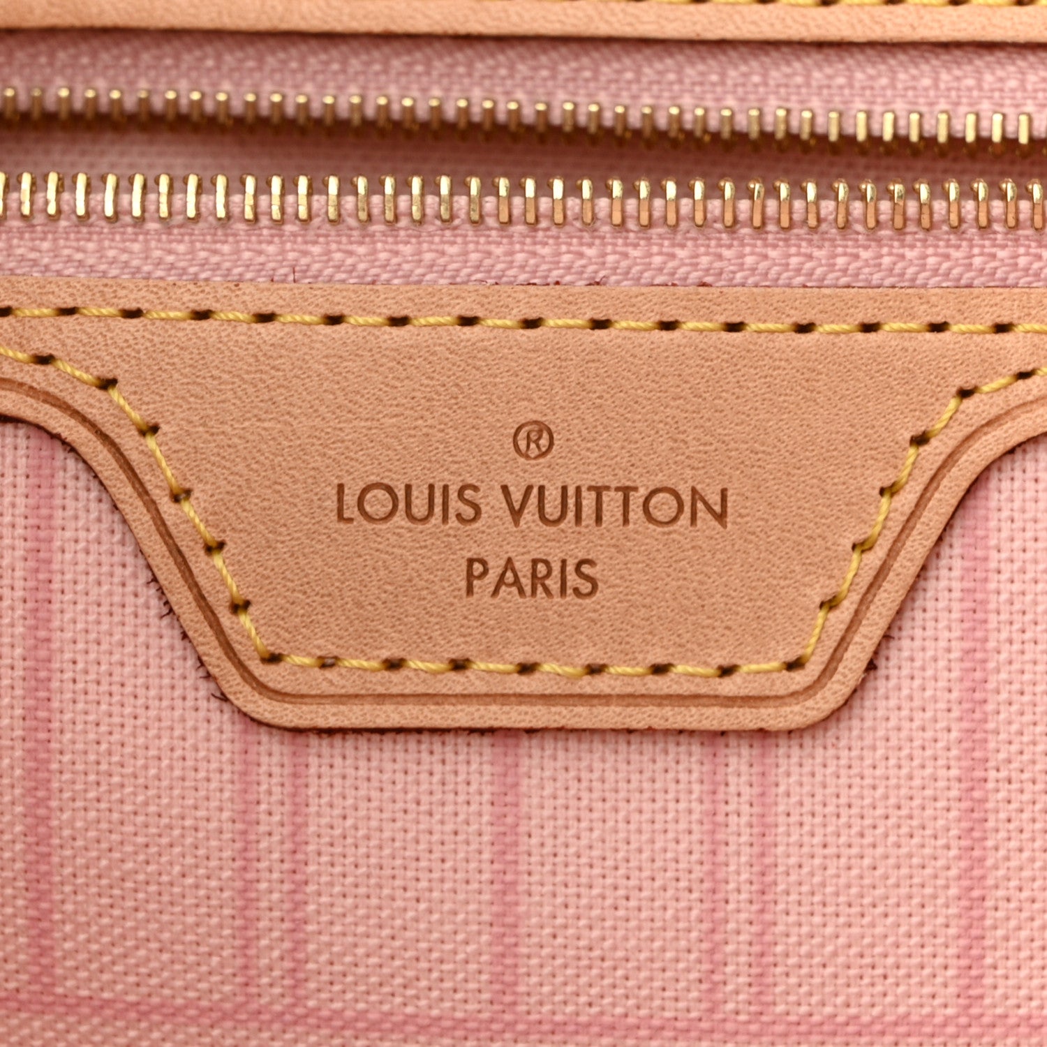 Louis Vuitton Damier Azur Neo Neverfull MM Rose Ballerine 7 of 10