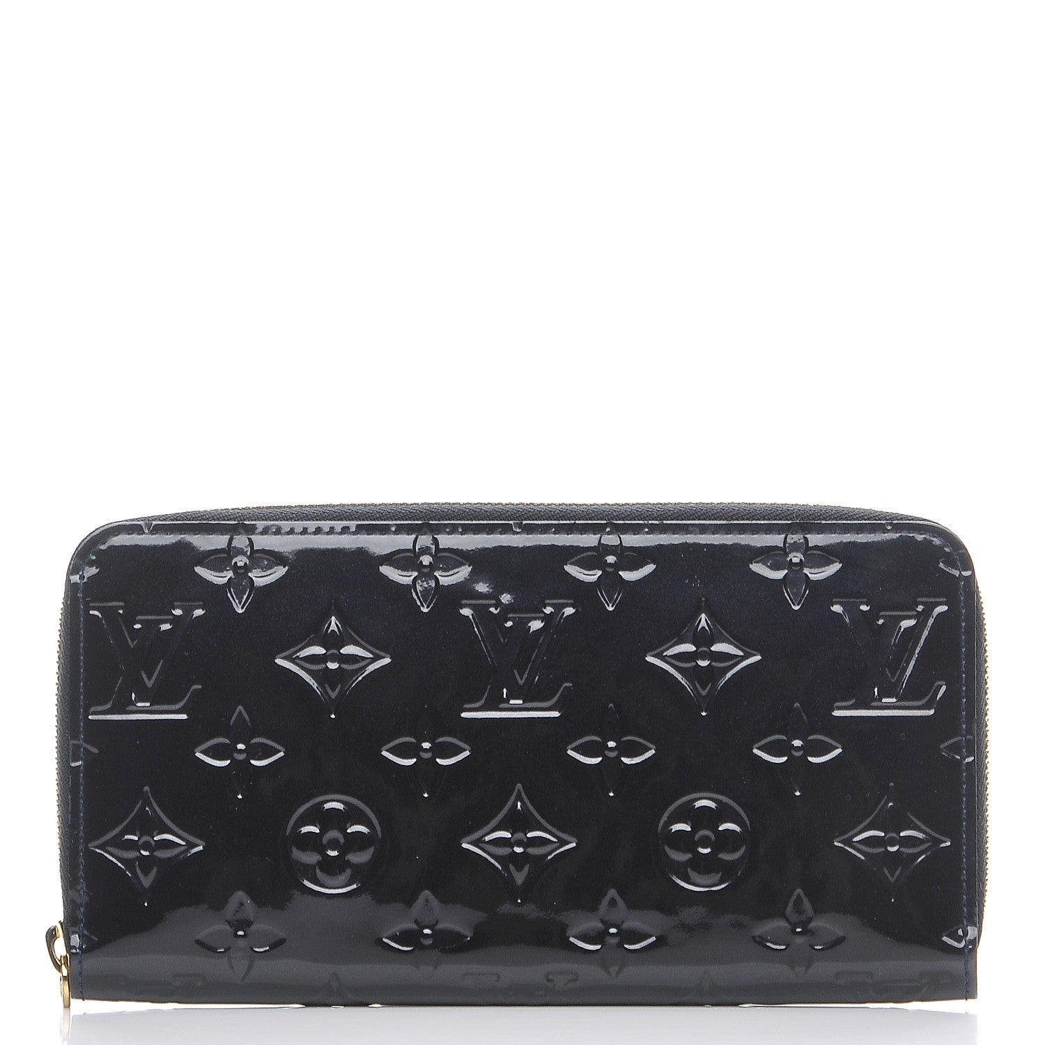 Louis Vuitton Vernis Zippy Wallet Blue Infini 1 of 8