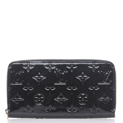 Louis Vuitton Vernis Zippy Wallet Blue Infini 1 of 8