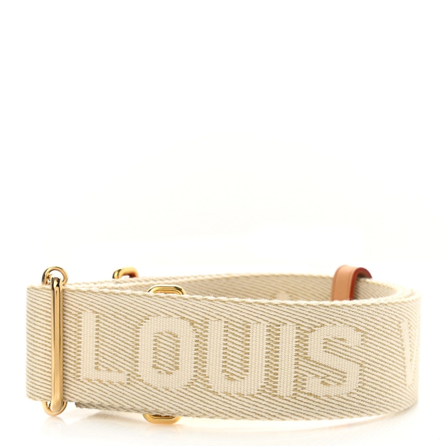 Louis Vuitton Monogram Utility Crossbody Bandouliere Shoulder Strap Beige 2 of 4
